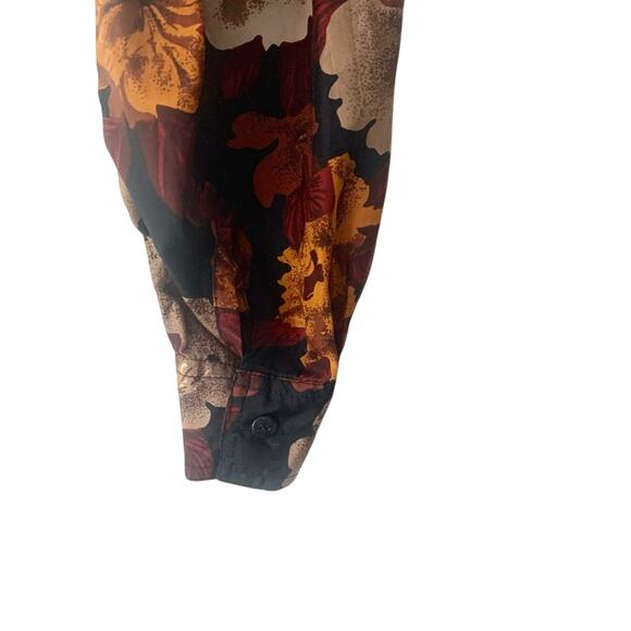 Whistles Vintage Silk Floral Button Down - Picture 6 of 9